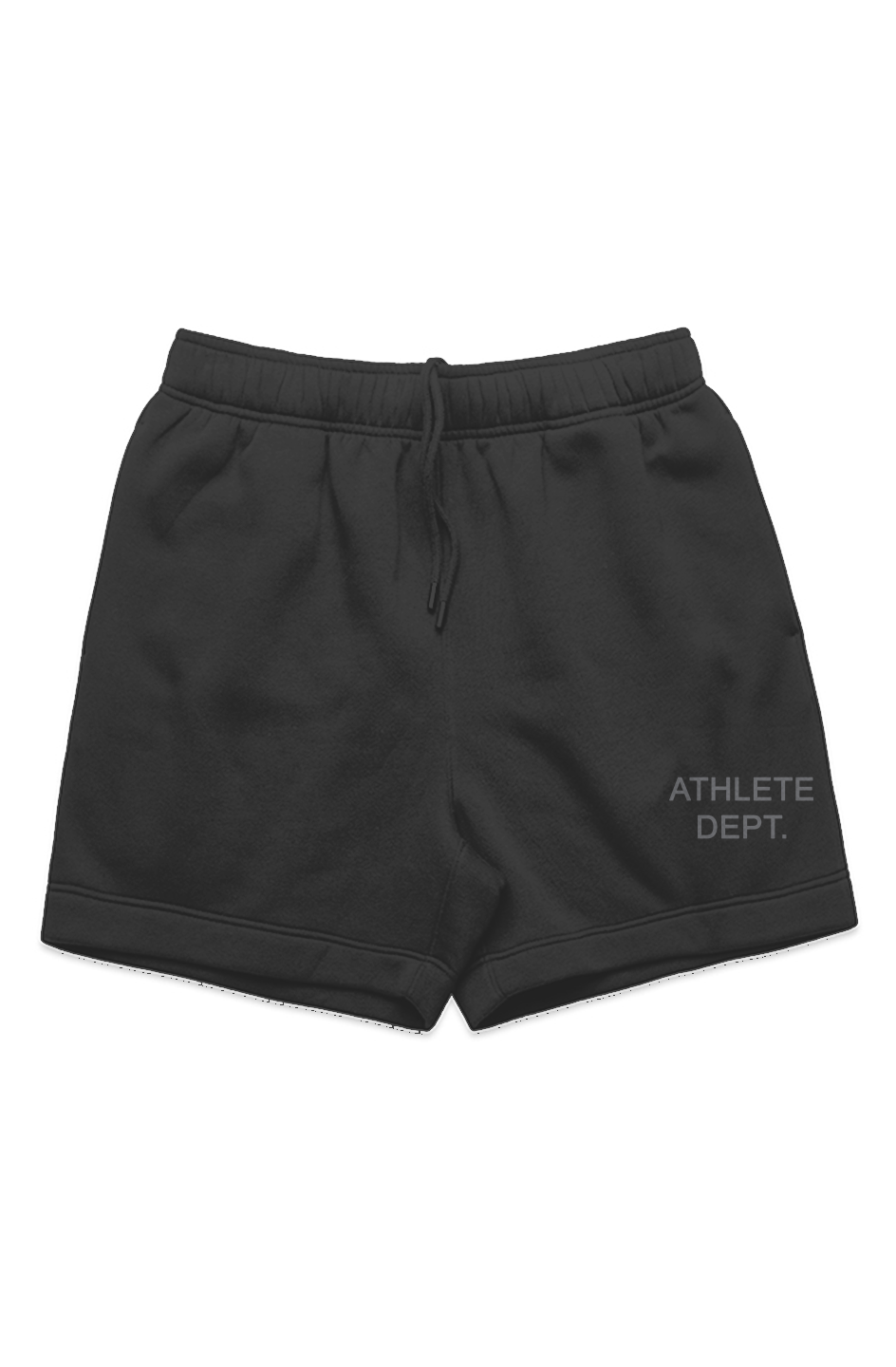ATHLETE MENS TRACK SHORTS BLK