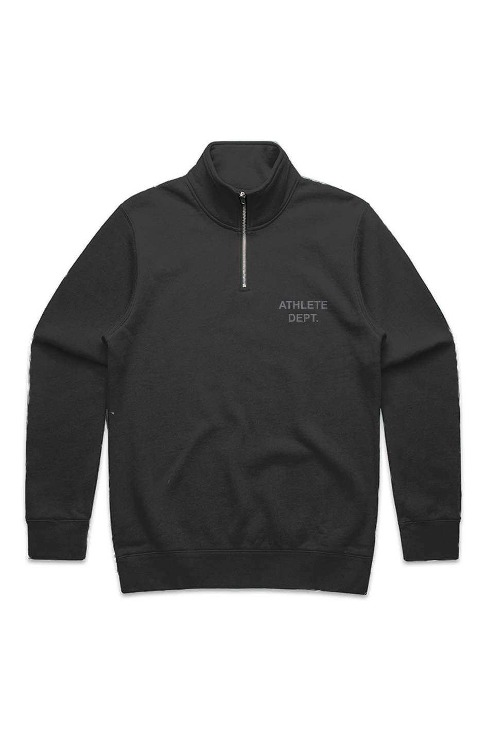 ATHLETE UNISEX HALF ZIP ECRU