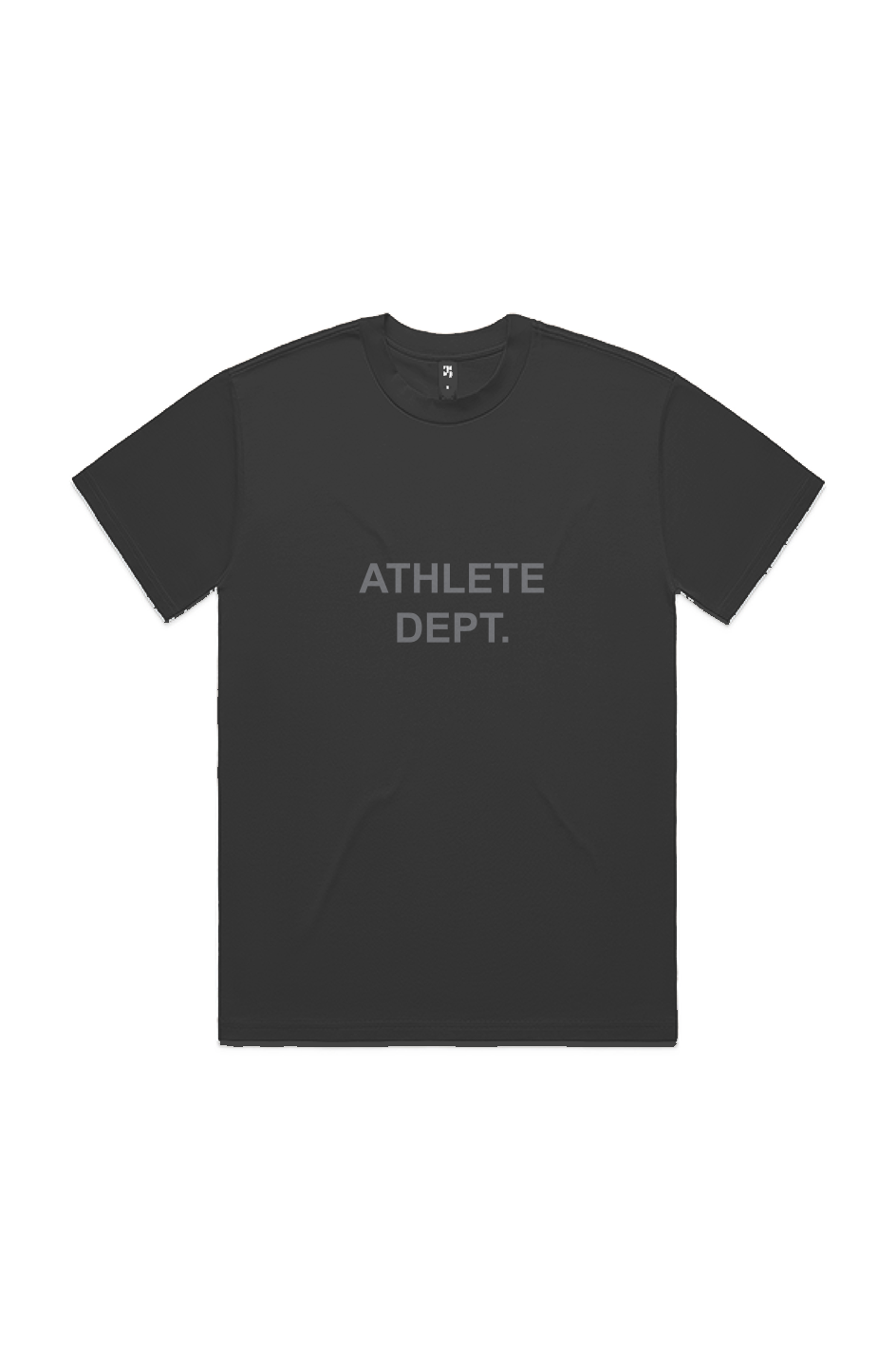 ATHLETE HEAVY TEE BLK