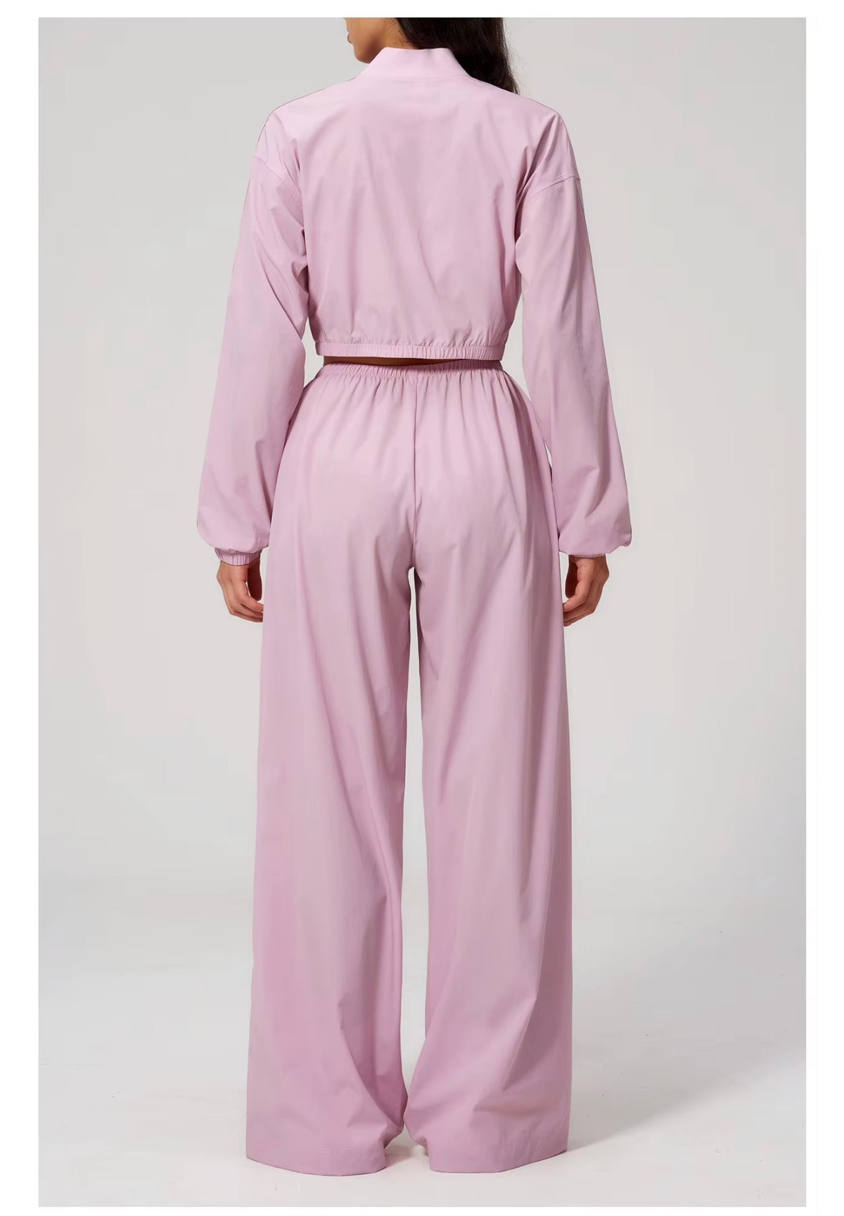 PRE-ORDER Iconic Motion Cropped Jacket Baby Pink