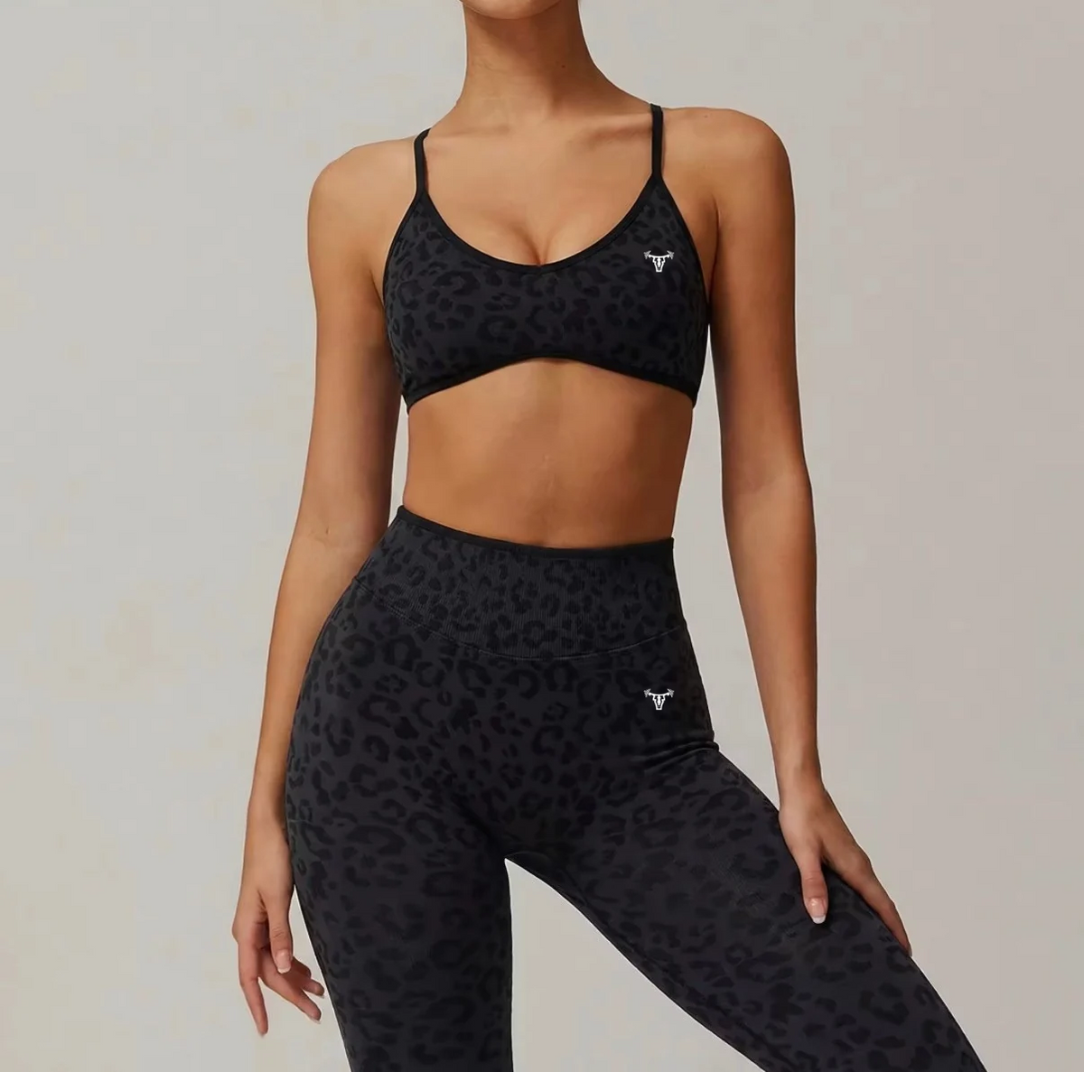 PRE-ORDER Seamless Wildcat Bra Carbon