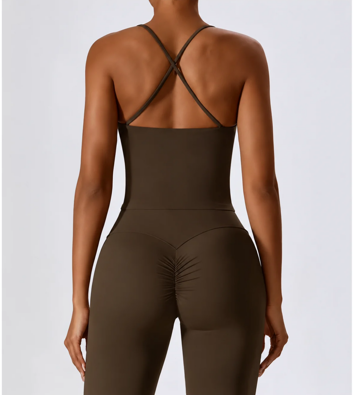 PRE-ORDER Limitless Crossback Tank Carob
