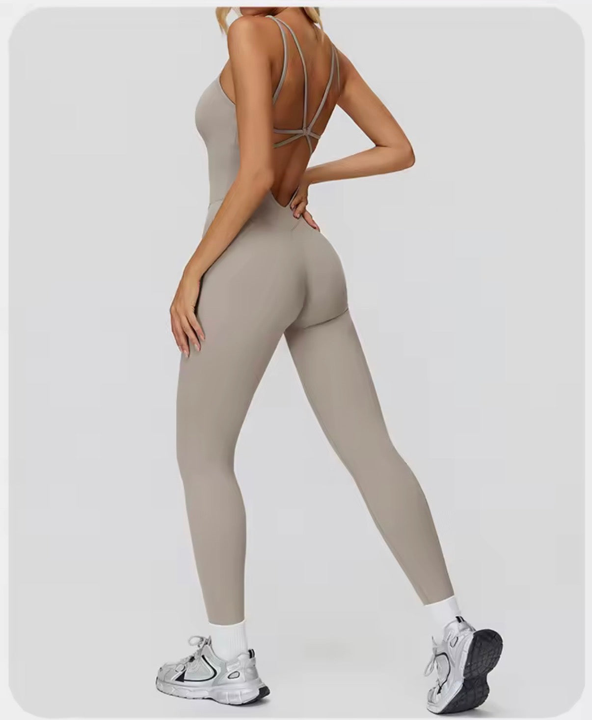 Limitless Core Jumpsuit Oat