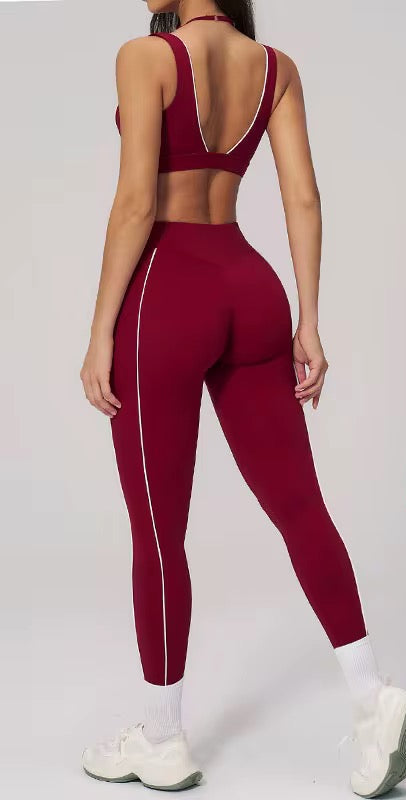 Limitless Pace Bra Crimson