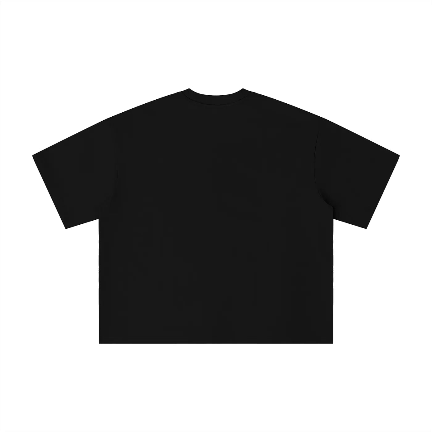 Men's Boxy Oversized T-Shirt Black