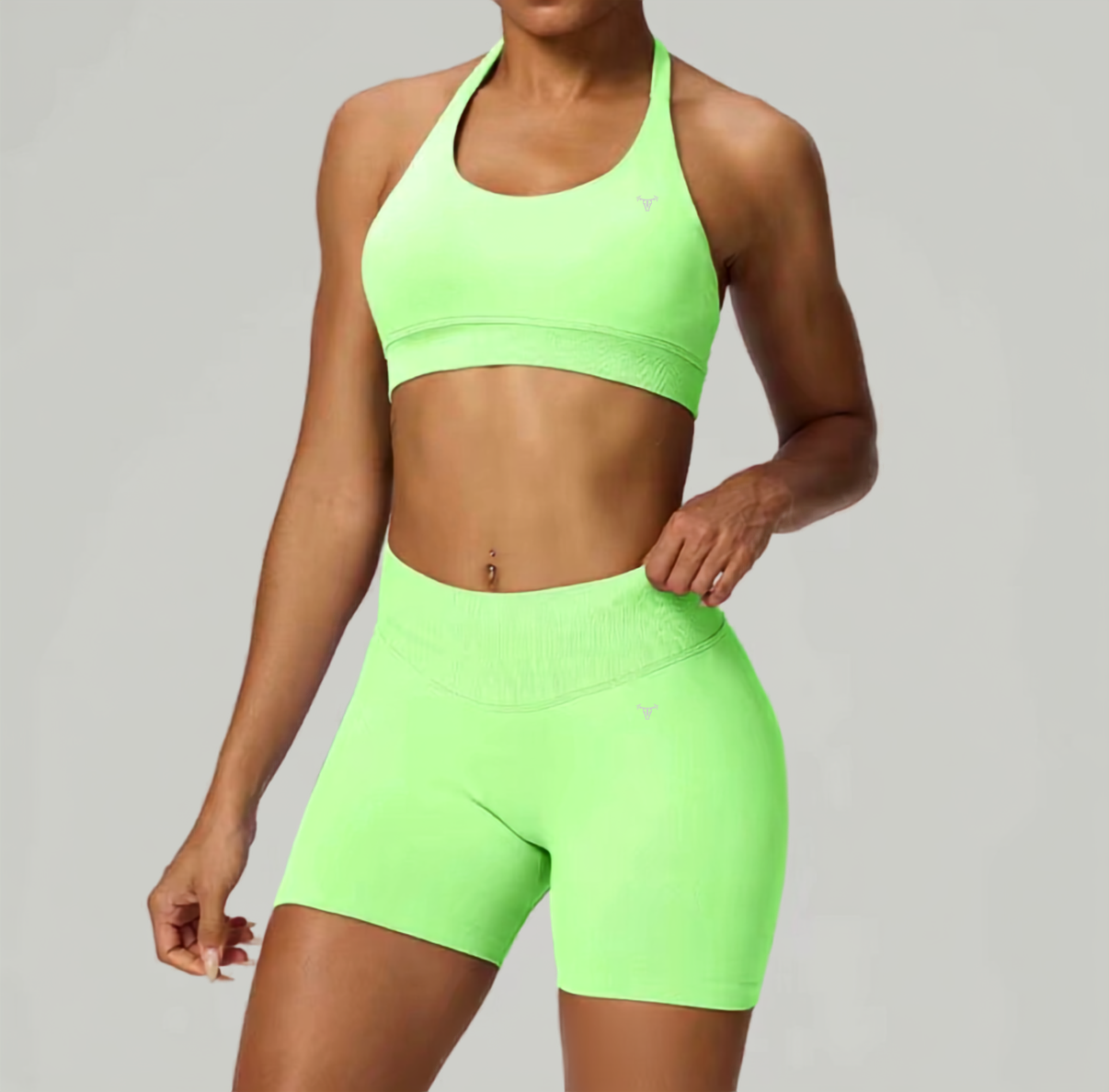 Iconic Seamless Sculpt Short Neon Lime
