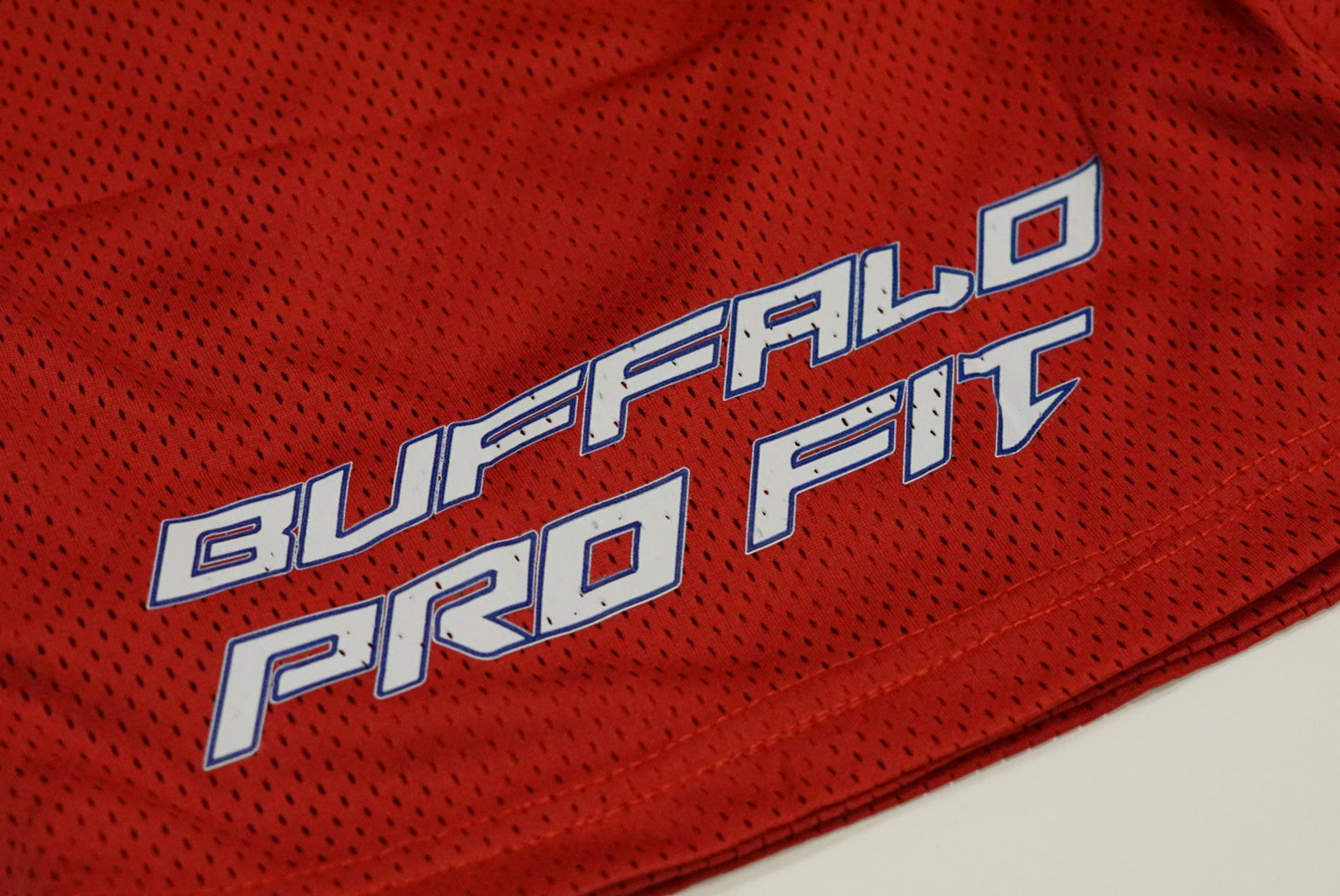Statement Mesh Shorts Bills x Red