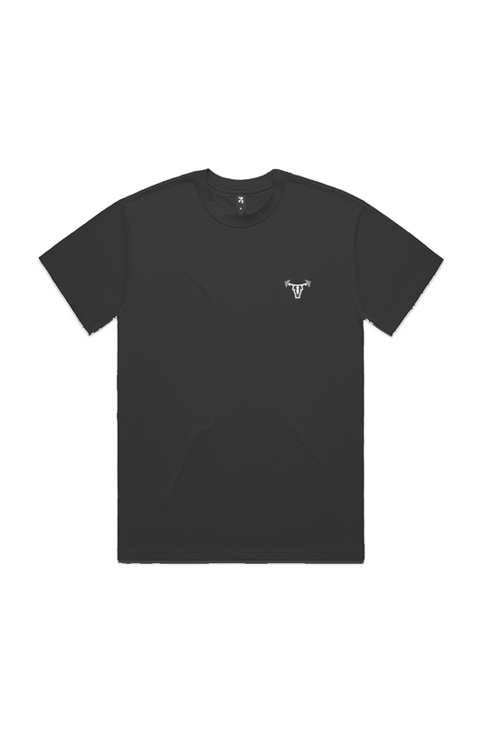 Iconic HEAVY TEE BLK/WHT