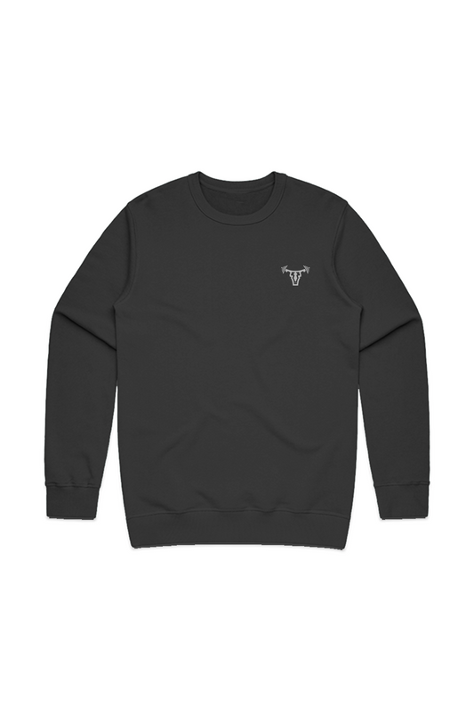 ICONIC PREMIUM CREW BLK