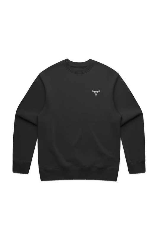 ICONIC MENS RELAX CREW BLK