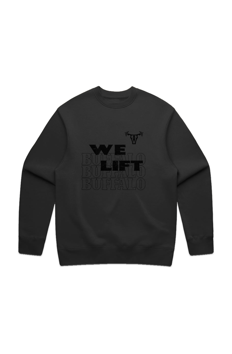 WE LIFT RELAX CREW BLK