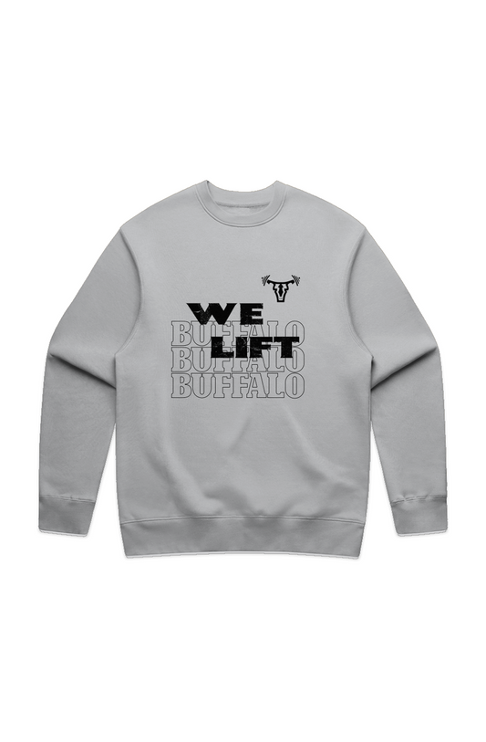 WE LIFT RELAX CREW WHT