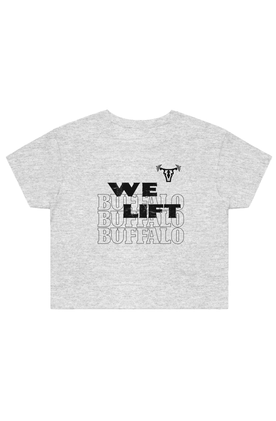 WE LIFT Street Crop Tee GREY