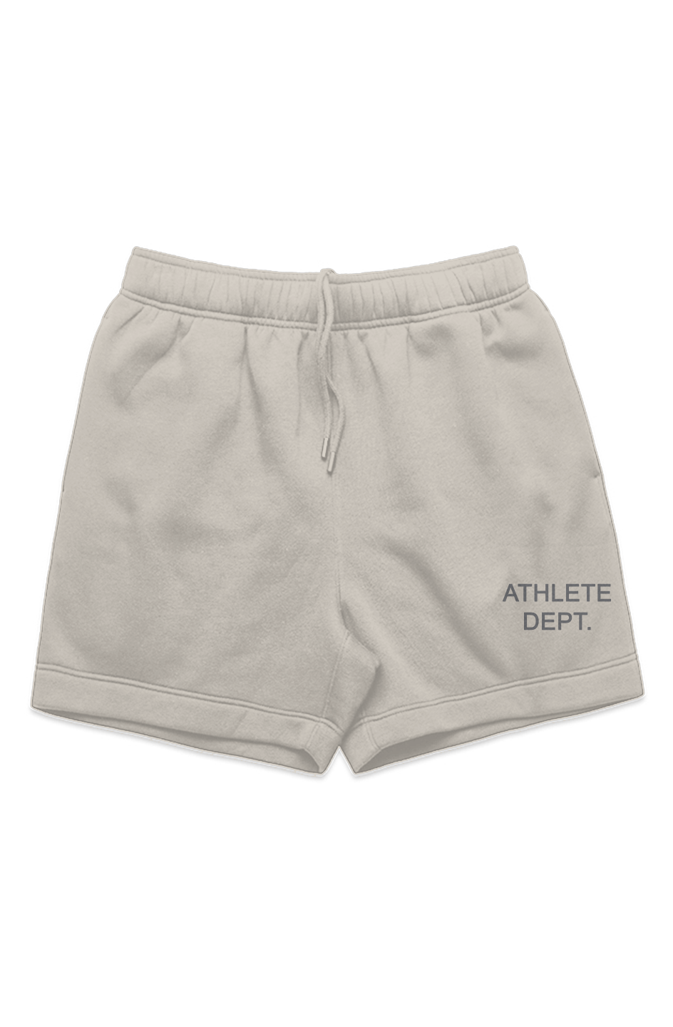 ATHLETE MENS TRACK SHORTS BONE