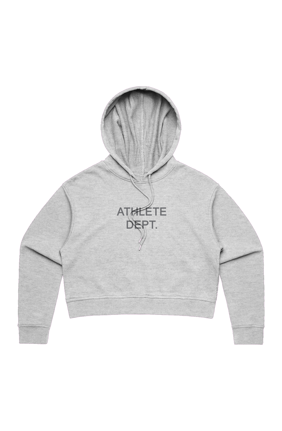 ATHLETE CROP HOOD GREY