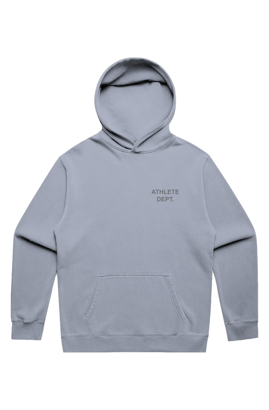 ATHLETE UNISEX FADED HOOD POWDER EMB