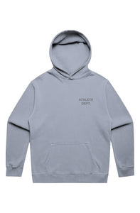 ATHLETE UNISEX FADED HOOD POWDER EMB