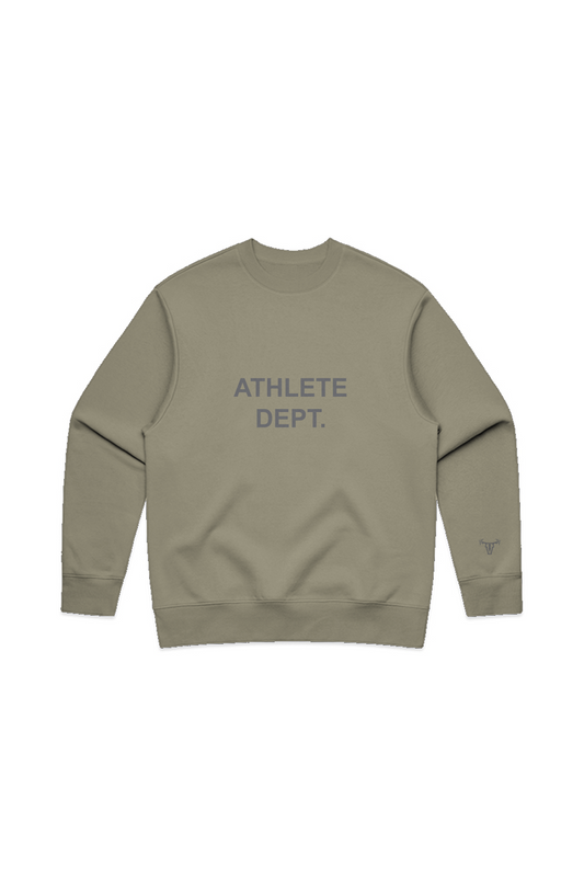 ATHLETE HEAVY CREW EUCALYPTUS