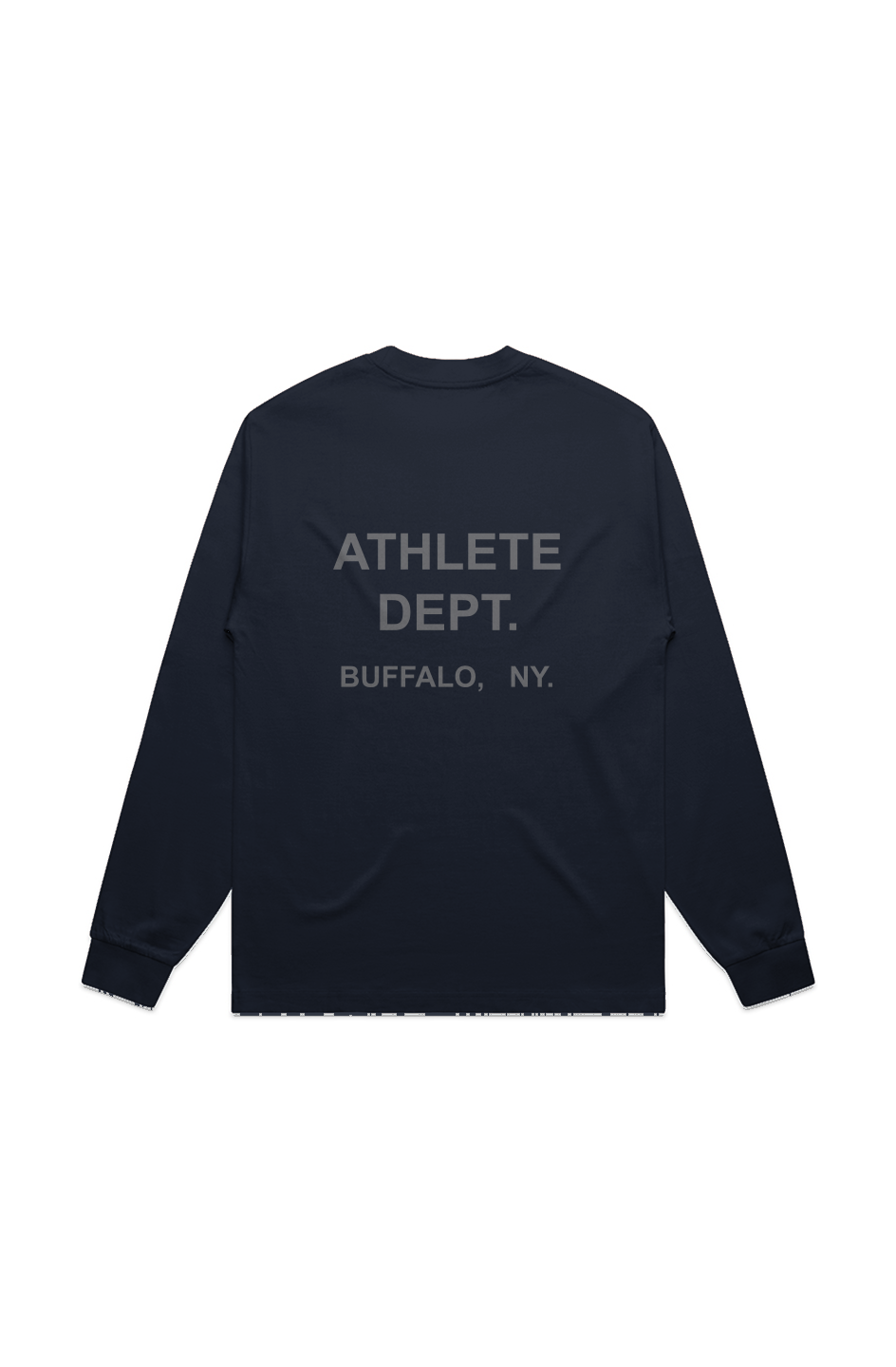 ATHLETE UNISEX HEAVY L/S TEE MIDNIGHT