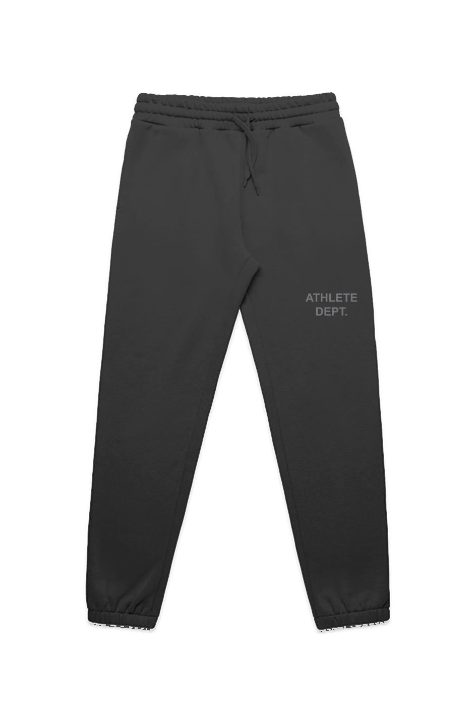 ATHLETE UNISEX TRACK PANTS BLK