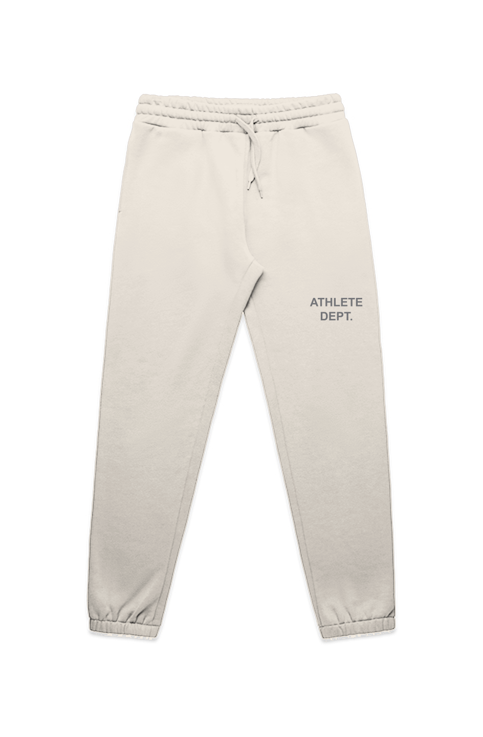 ATHLETE UNISEX TRACK PANTS ECRU