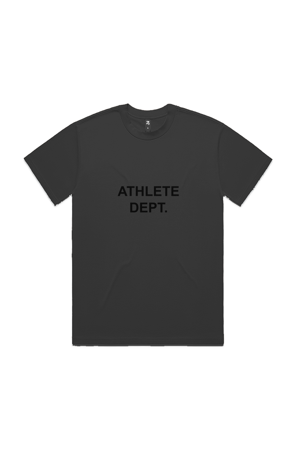 ATHLETE HEAVY TEE BLK/BLK