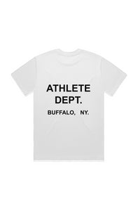 ATHLETE HEAVY TEE WHT