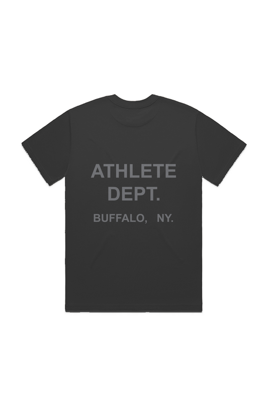 ATHLETE HEAVY TEE BLK