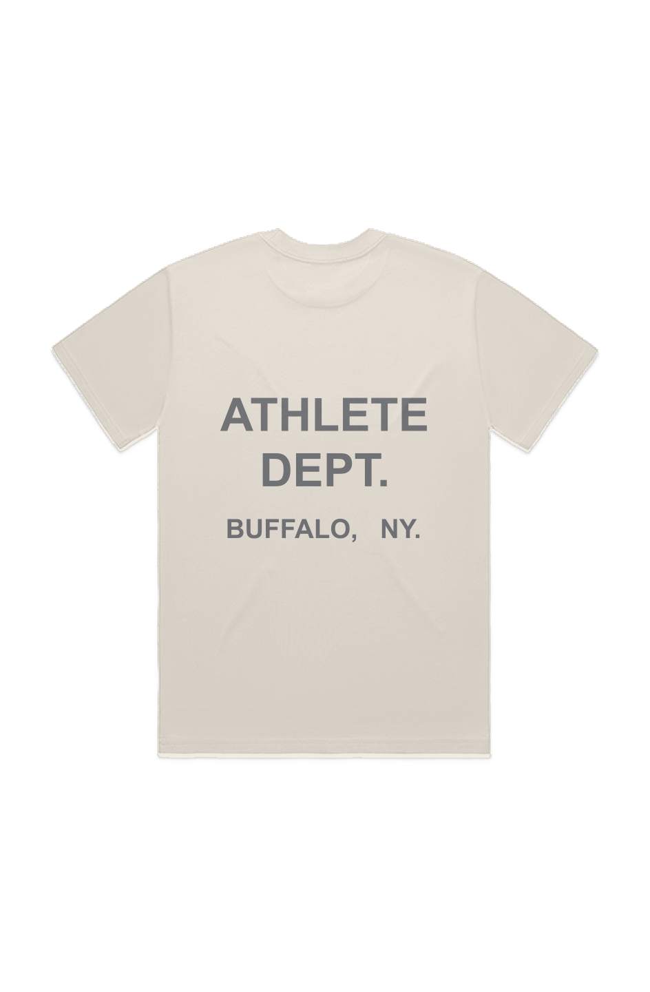 ATHLETE HEAVY TEE ECRU