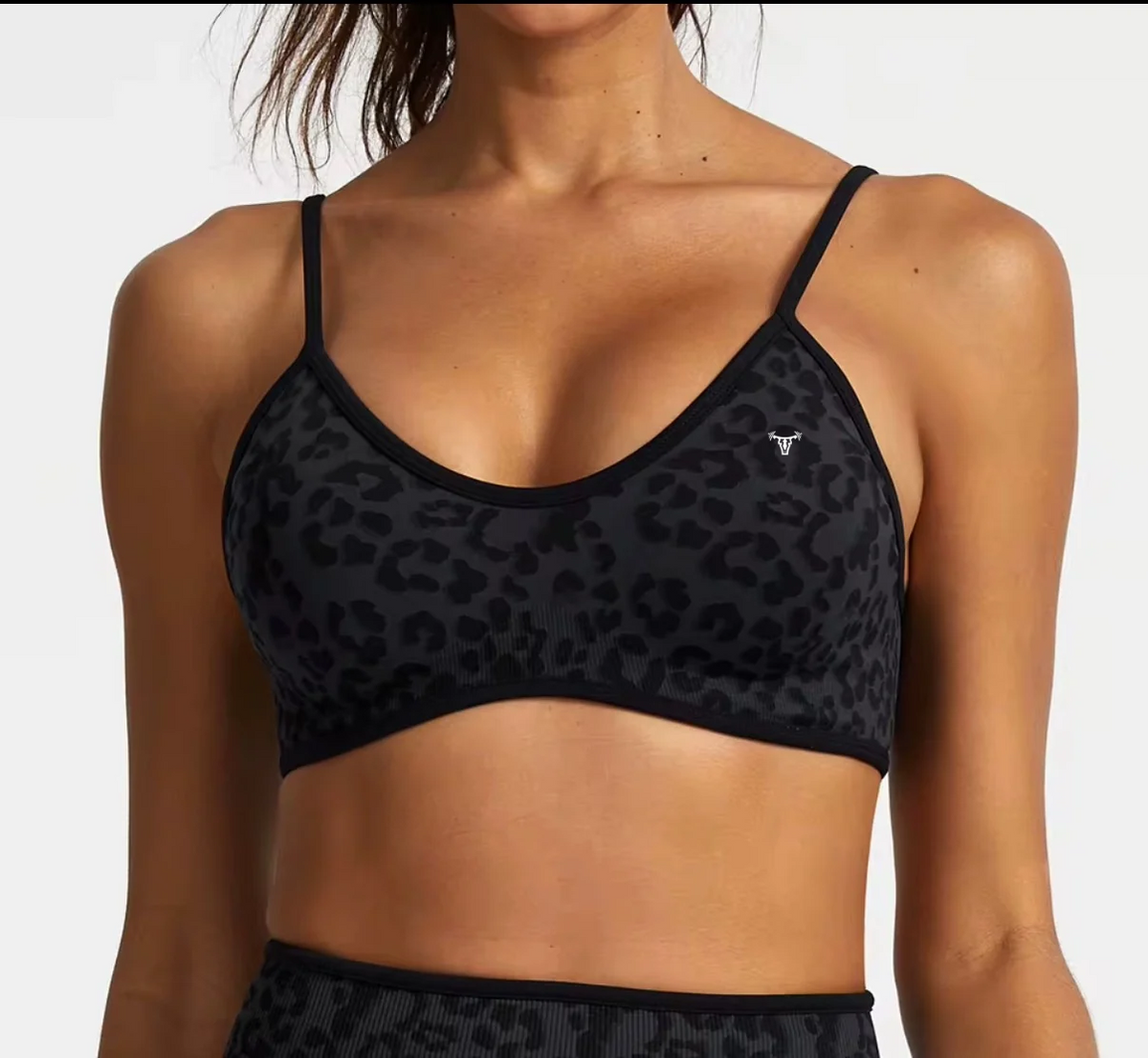 PRE-ORDER Seamless Wildcat Bra Carbon