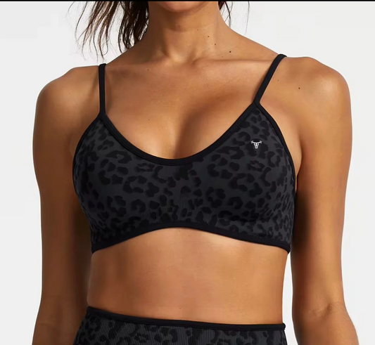 PRE-ORDER Seamless Wildcat Bra Carbon