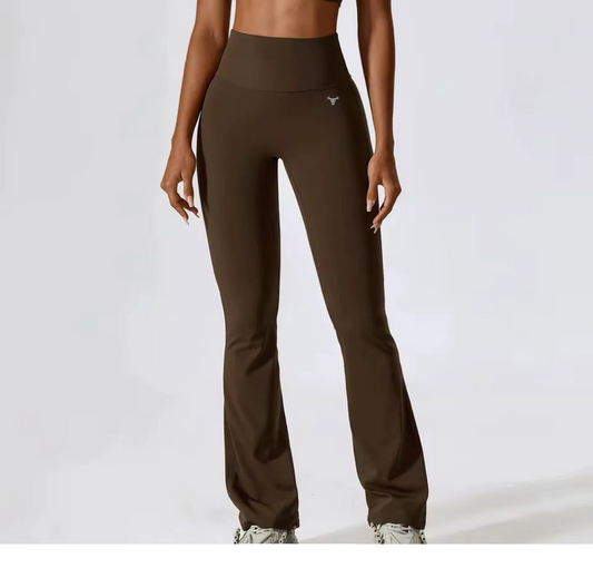 PRE-ORDER Limitless Sculpt Flare Legging Carob