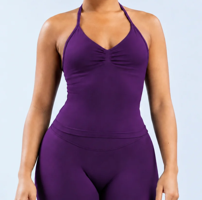PRE-ORDER Seamless Halter Tank Concord