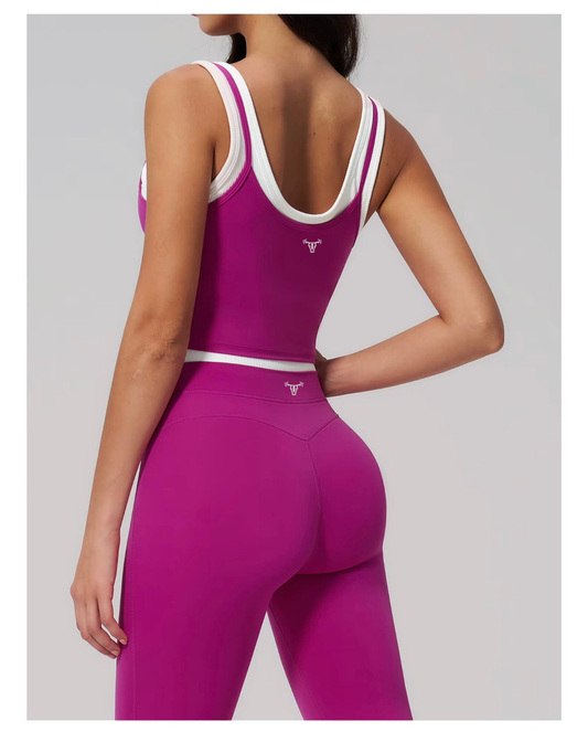 Limitless Layered Bra Dragon Fruit