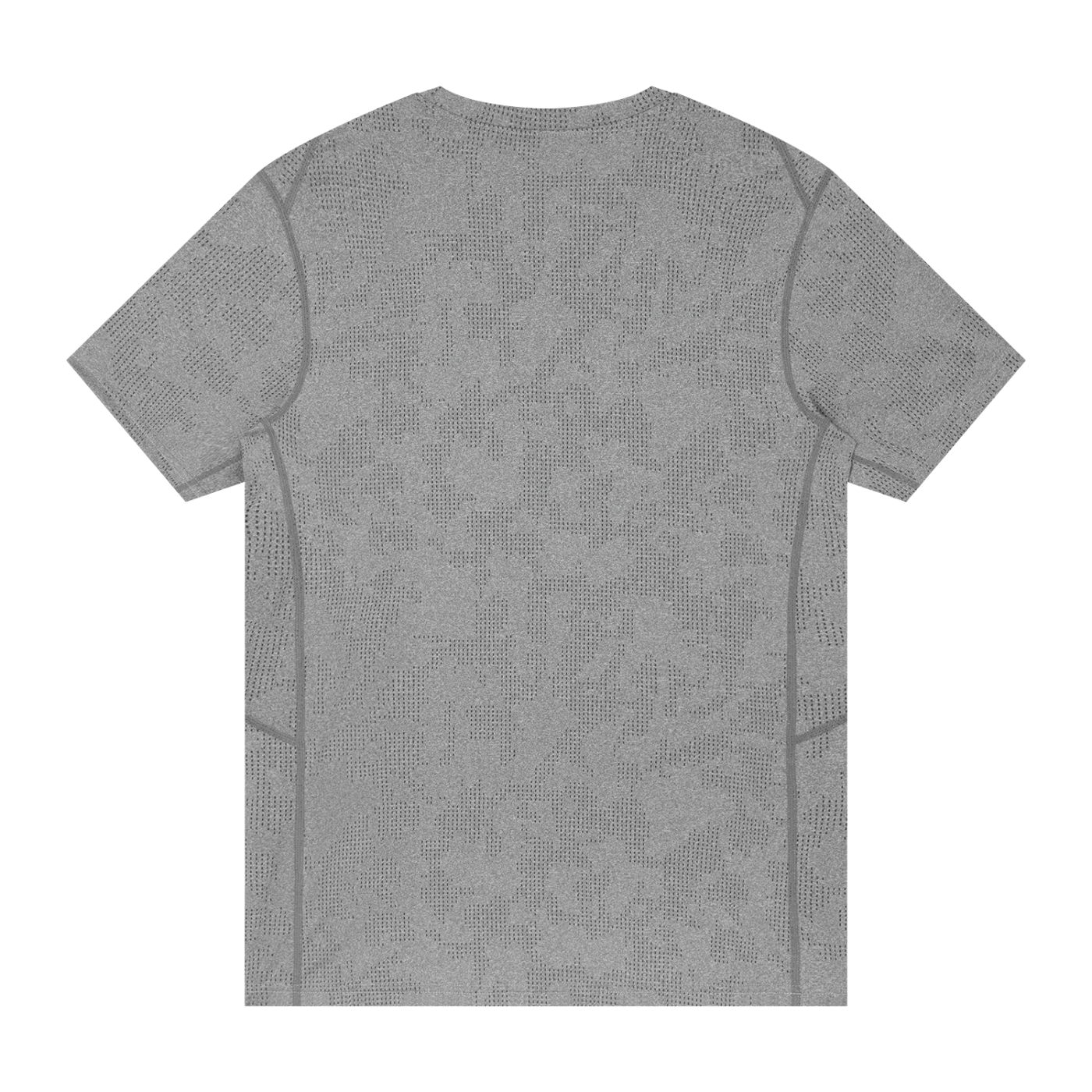 Men's Jacquard Slim Mesh T-Shirt Gray