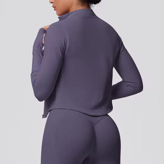 Seamless Define Jacket Baltic Blue