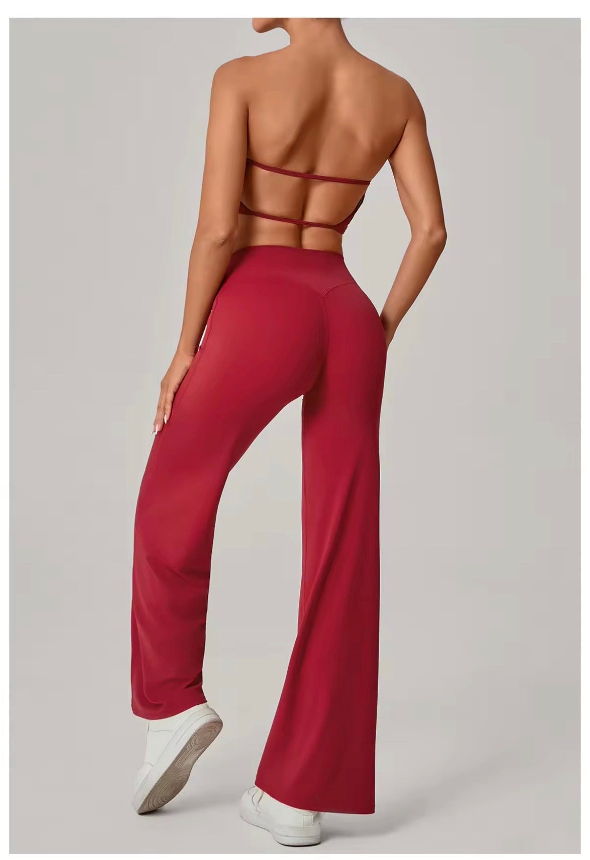 Limitless Flow Pant Cherry