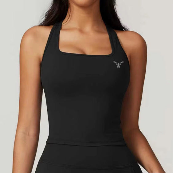 Women's Sculpt Tank Noir