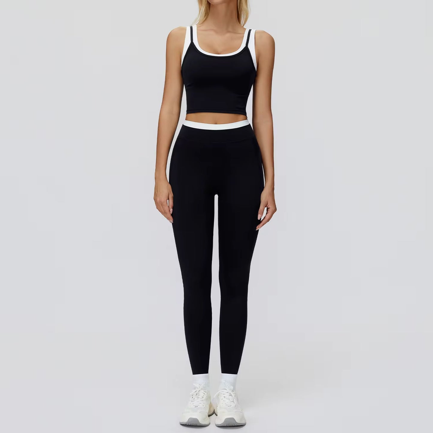 Limitless Layered Bra Noir