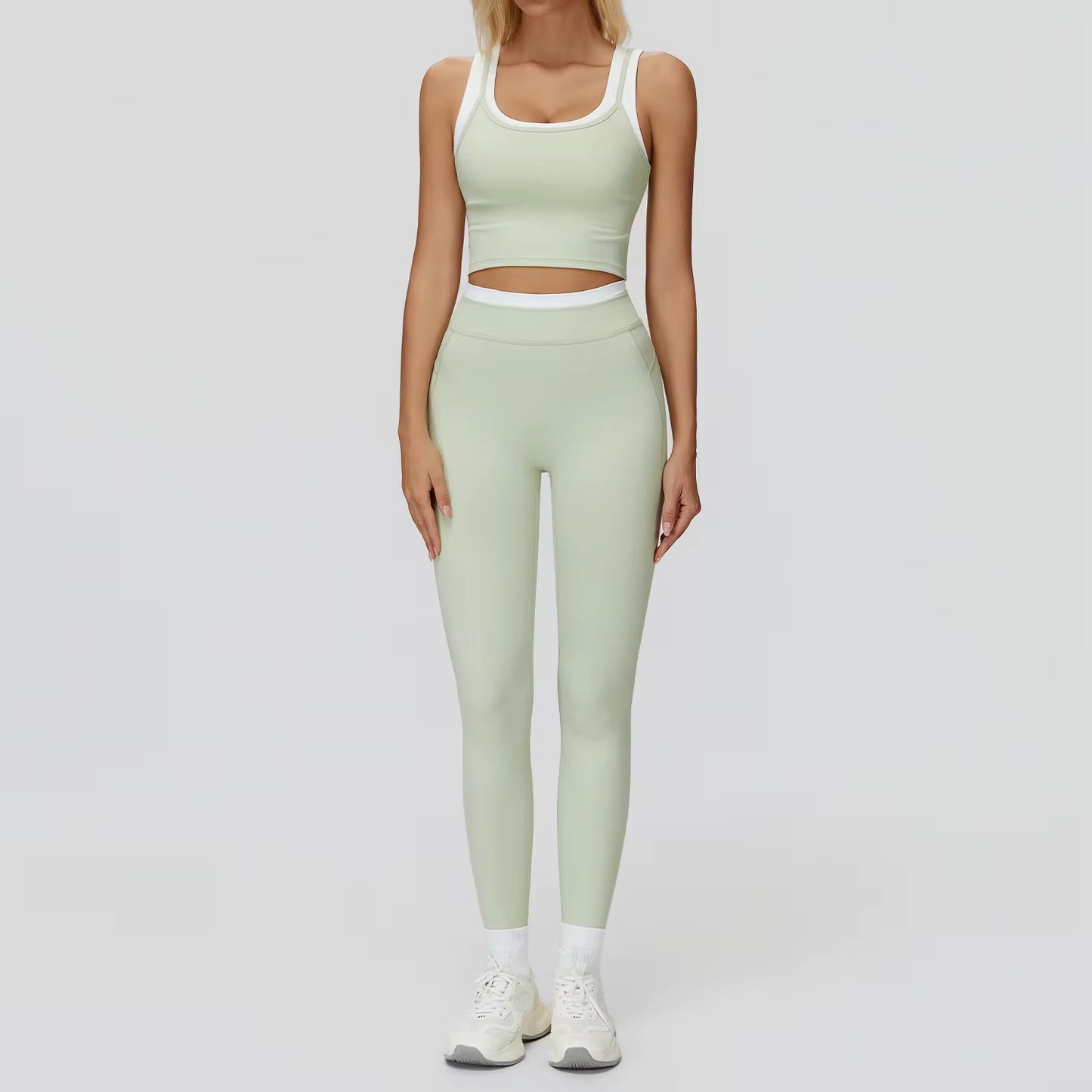 Limitless Layered Bra Jade