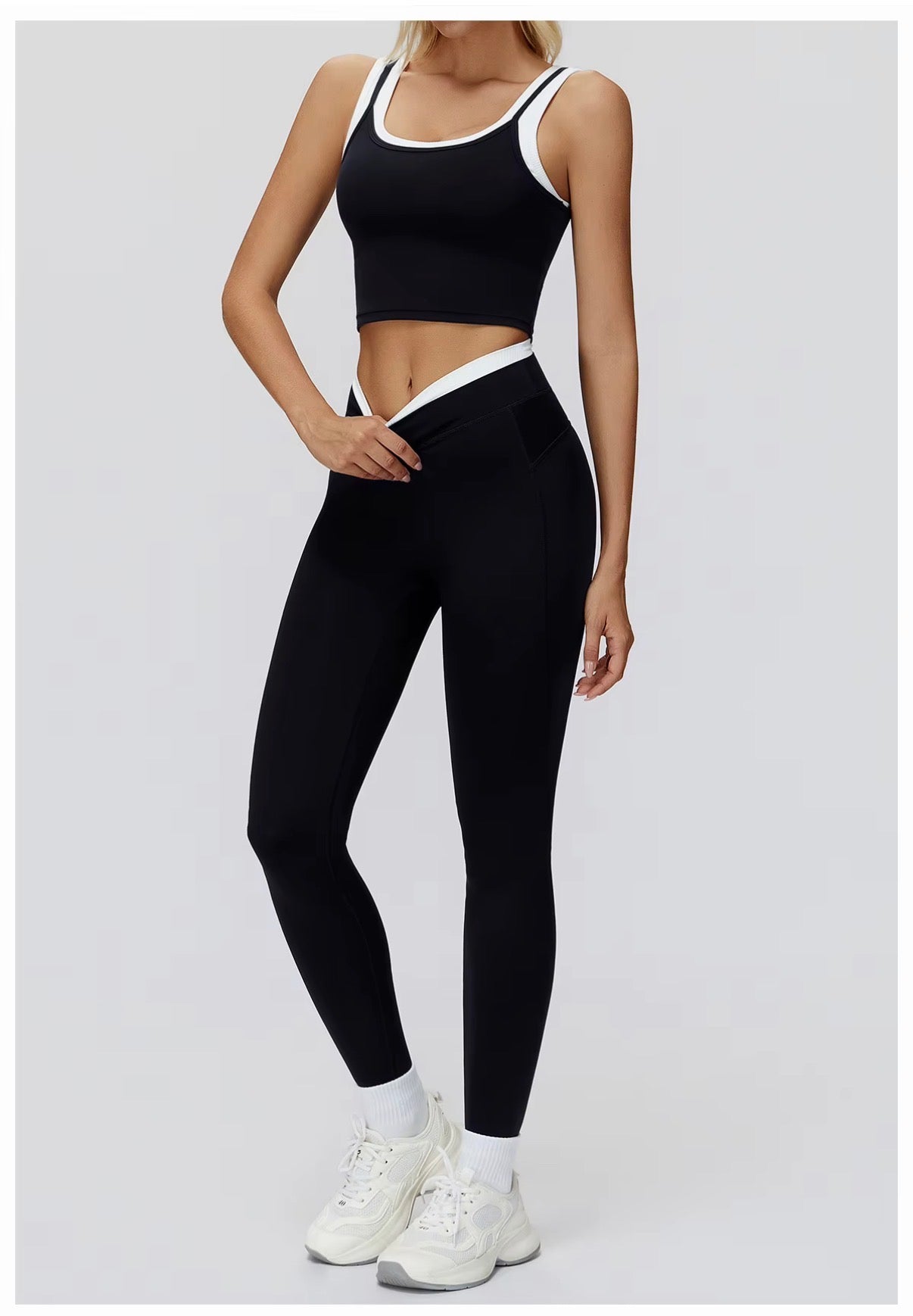 Limitless Layered Bra Noir