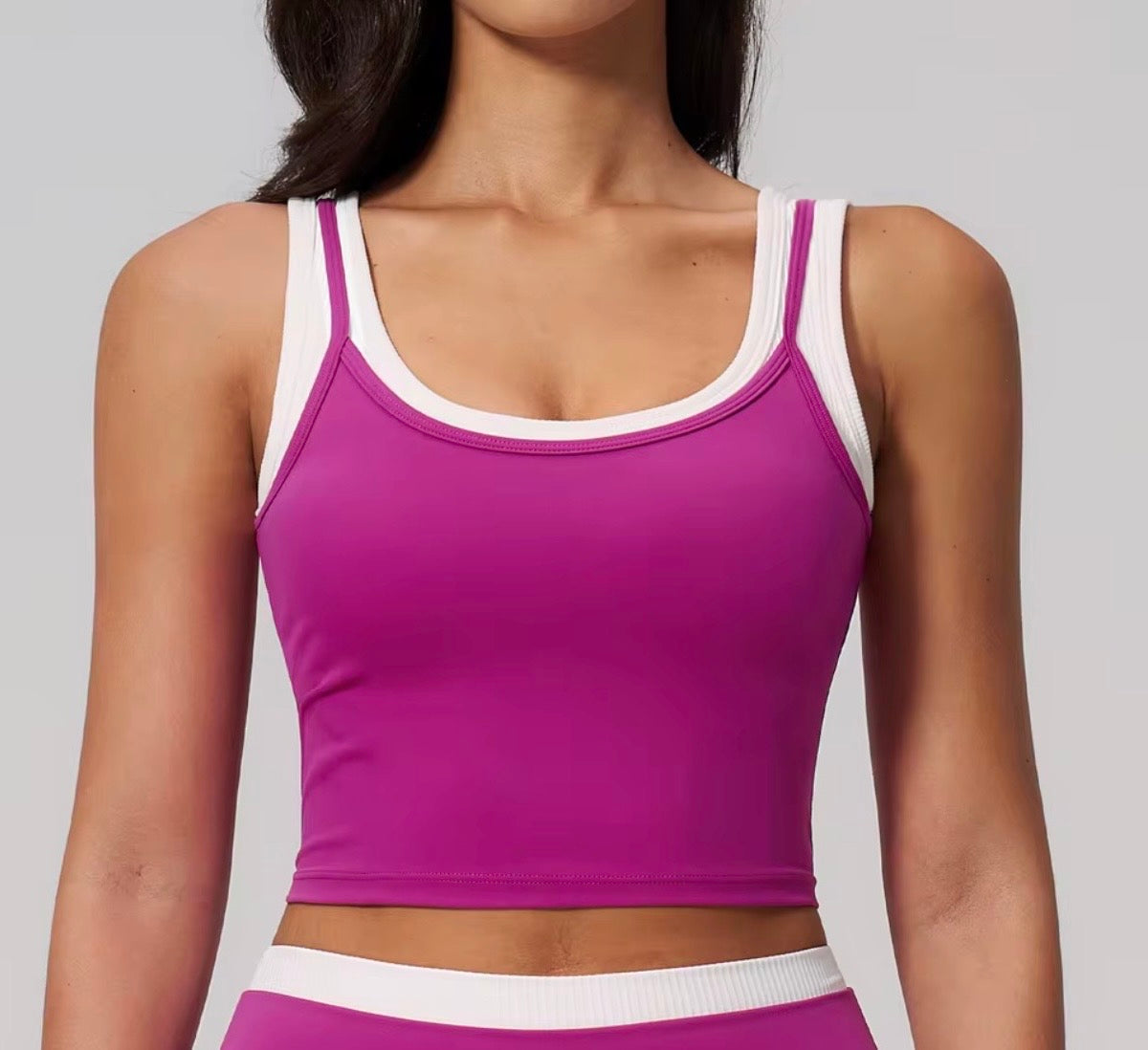 Limitless Layered Bra Dragon Fruit
