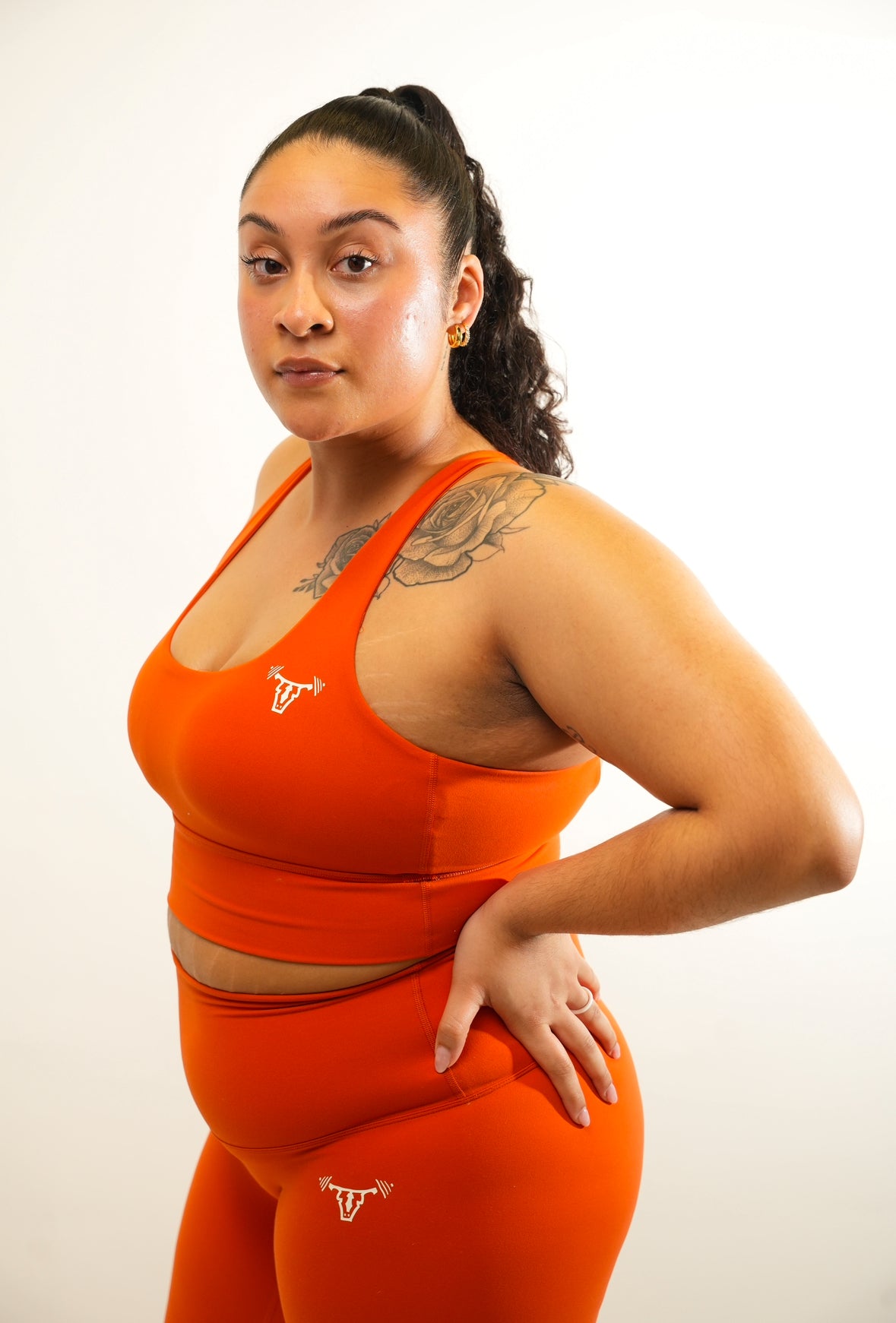 Limitless Sports Bra Orange