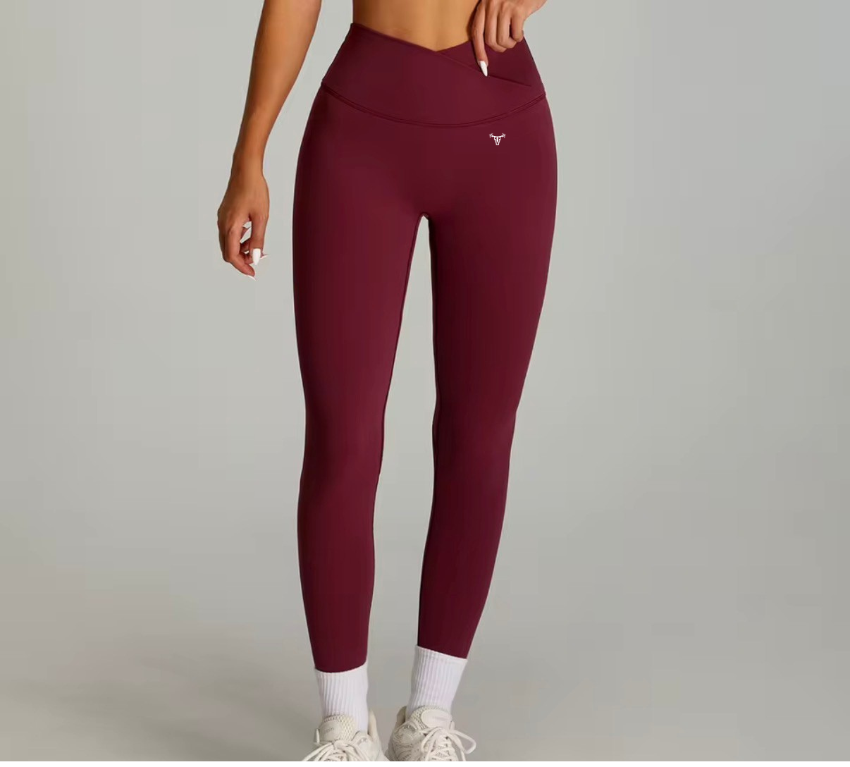 Limitless Crossover Legging Bordeaux
