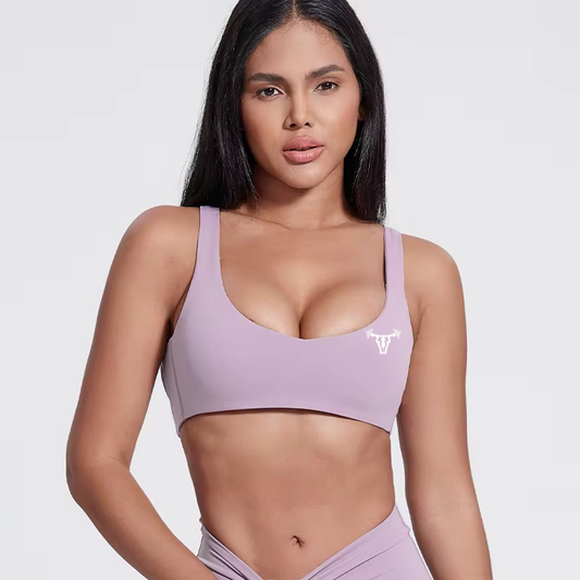 Limitless Impact Scoop Bra Lilac