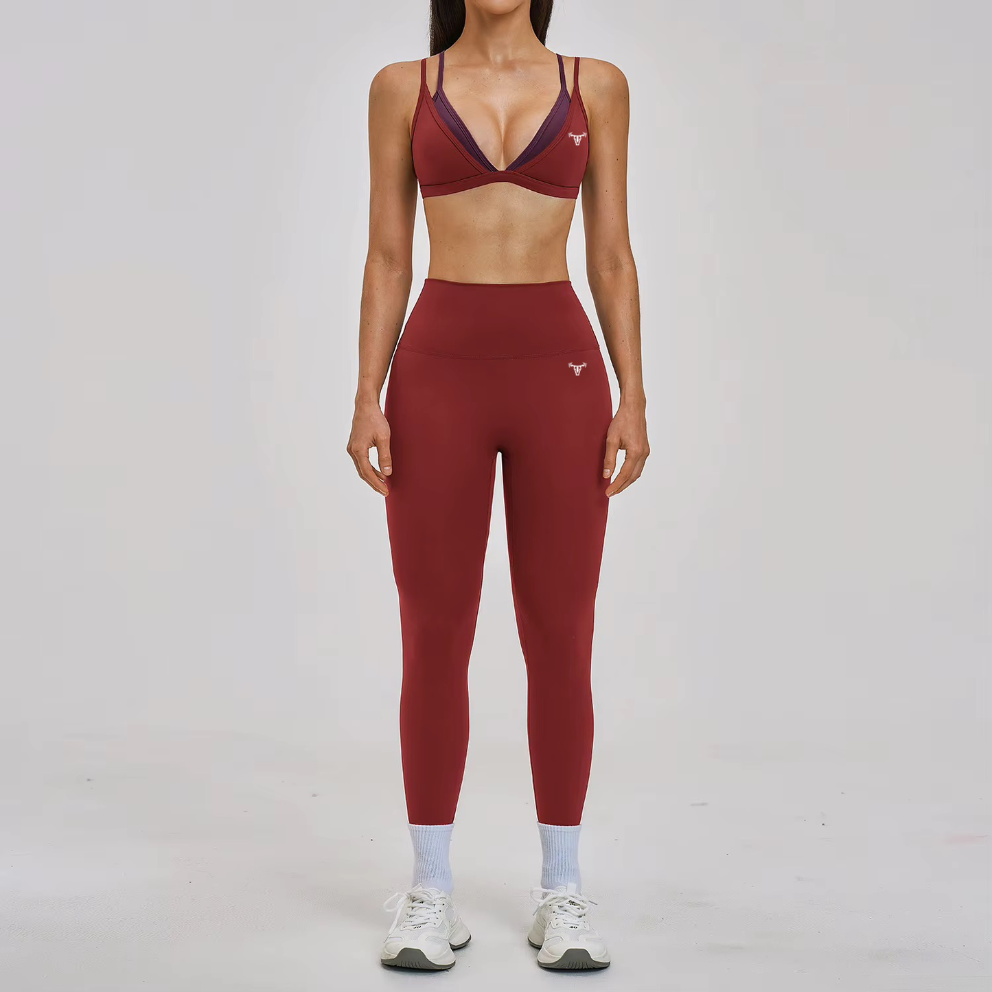 PRE-ORDER Limitless Core Double Up Bra Merlot