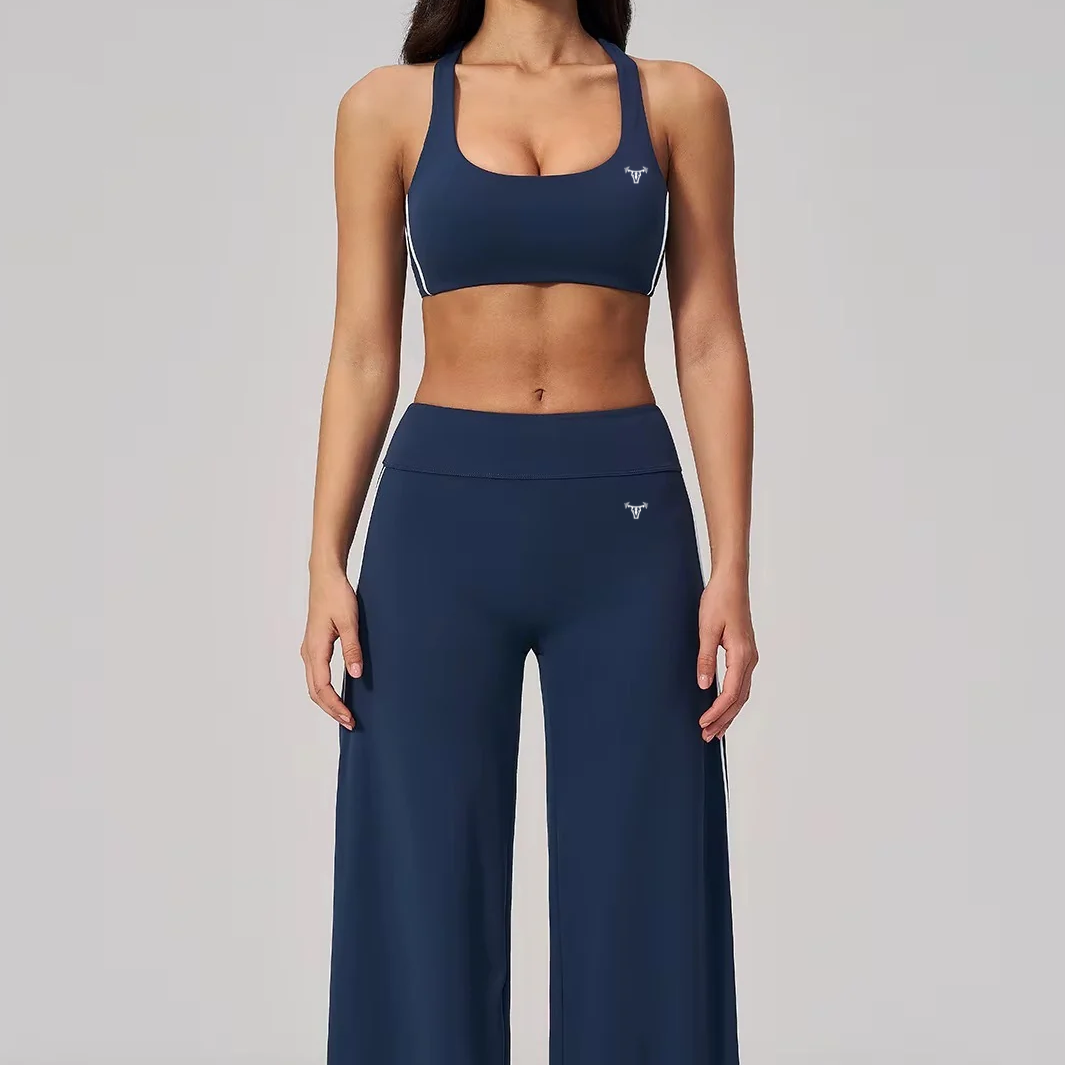 PRE-ORDER Limitless Varsity Racerback Bra Midnight