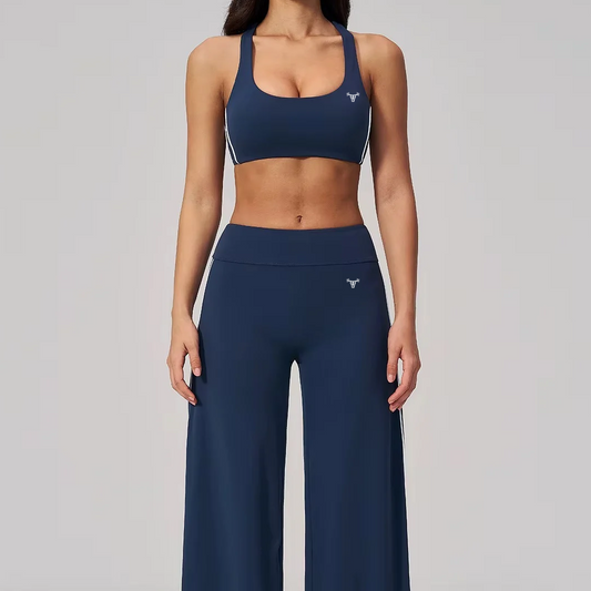 PRE-ORDER Limitless Varsity Racerback Bra Midnight