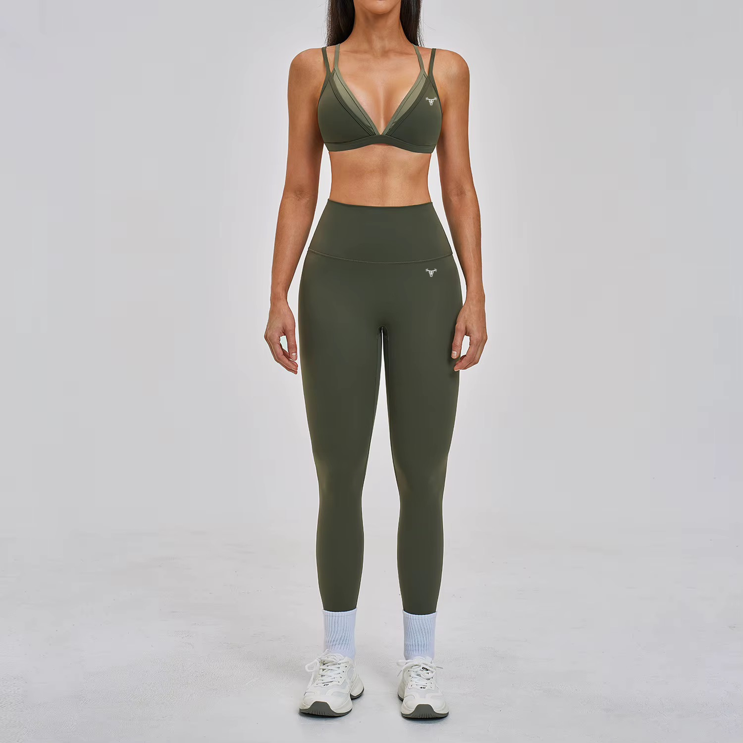 PRE-ORDER Limitless Core Double Up Bra Moss