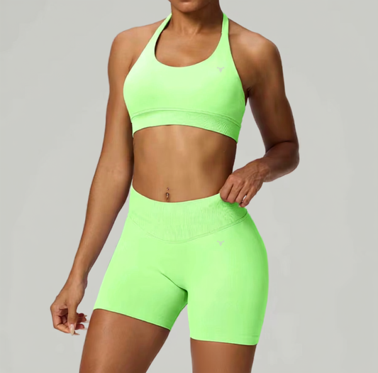 Iconic Seamless Sculpt Short Neon Lime